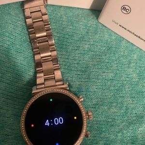 MK Silver Smartwatch